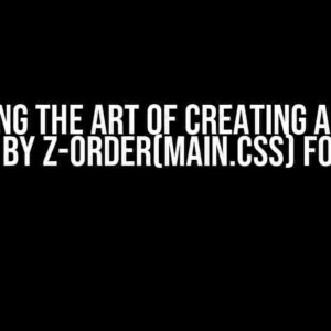 Mastering the Art of Creating a div with sub-divs by z-order(main.css) for jsPDF()