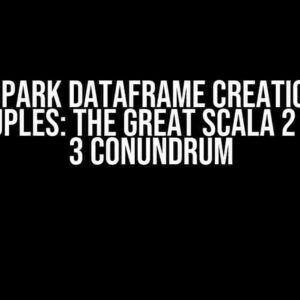 Scala Spark Dataframe Creation from Seq of Tuples: The Great Scala 2 vs Scala 3 Conundrum